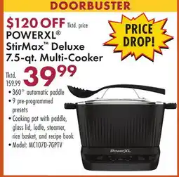 Boscov's POWERXL StirMax Deluxe 7.5-qt. Multi-Cooker offer