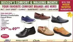 Boscov's BOSCOV'S COMFORT & WALKING MONTH offer