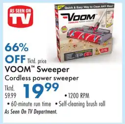 Boscov's VOOM Sweeper offer