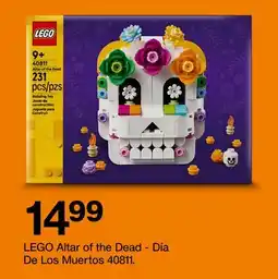 Target LEGO Altar of the Dead - Dia De Los Muertos 40811 offer