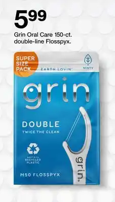Target Grin Oral Care 150-ct. double-line Flosspyx offer