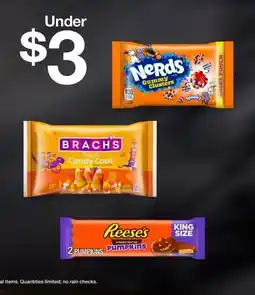 Target Nerds, Brachs or Reese's offer