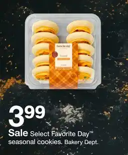 Target Select Favorite Day seasonal cookies offer