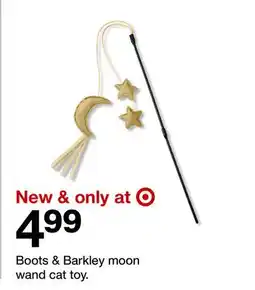 Target Boots & Barkley moon wand cat toy offer