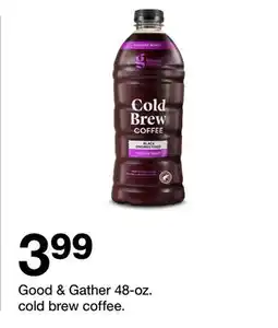 Target Good & Gather 48-oz. cold brew coffee offer