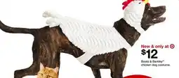 Target Boots & Barkley chicken dog costume offer