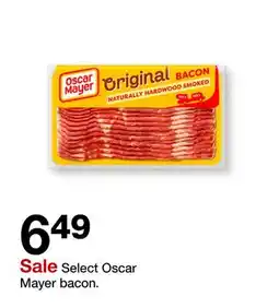 Target Select Oscar Mayer bacon offer