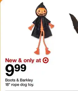Target Boots & Barkley 18 rope dog toy offer