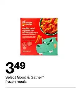 Target Select Good & Gather frozen meals offer
