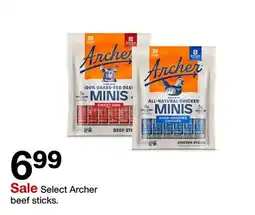 Target Sale Select Archer beef sticks offer