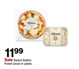 Target Select Katie's frozen pizza or pasta offer