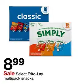 Target Select Frito-Lay multipack snacks offer