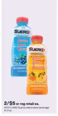 CVS Suerox electrolyte beverage 21.3 oz offer