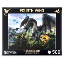Target FOURTH WING Threshing Day 500-pc. puzzle offer