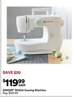 Michaels SINGER M1500 Sewing Machine offer