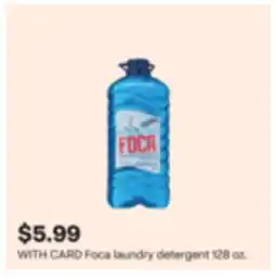 CVS Foca laundry detergent 128 oz offer
