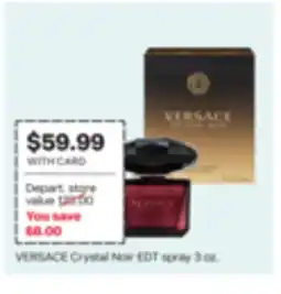 CVS VERSACE Crystal Noir EDT spray offer