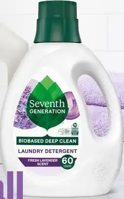 Target Seventh Generation 90-oz. liquid laundry detergent offer