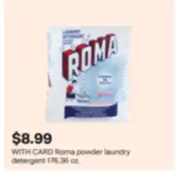 CVS Roma powder laundry detergent 176.36 oz offer