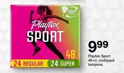 Target Playtex Sport 48-ct. multipack tampons offer