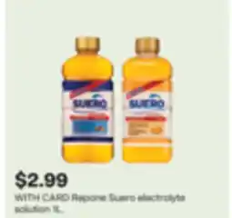 CVS Repone Suero electrolyte solution 1L offer