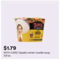 CVS Tapatío ramen noodle soup 3.8 oz offer