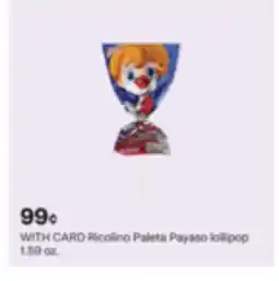 CVS Ricolino Paleta Payaso lollipop 1.59 oz offer
