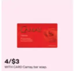 CVS Camay bar soap offer
