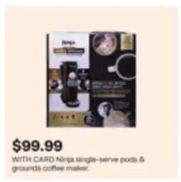 CVS Ninja single-serve pods & grounds coffee maker offer