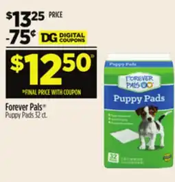 Dollar General Forever Pals Puppy Pads offer