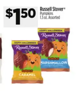 Dollar General Russell Stover Pumpkins offer