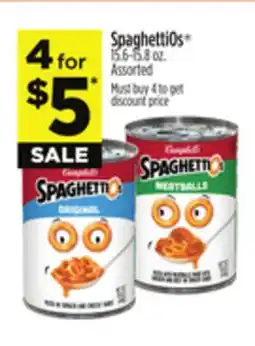 Dollar General SpaghettiOs offer