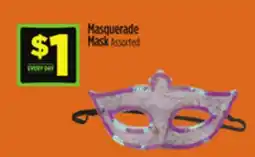 Dollar General Masquerade Mask offer