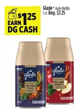 Dollar General Glade Auto Refills offer