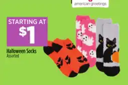 Dollar General Halloween Socks offer