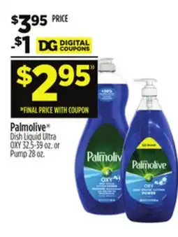 Dollar General Palmolive Dish Liquid Ultra offer