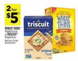 Dollar General WHEAT THINS Original or TRISCUIT Original offer