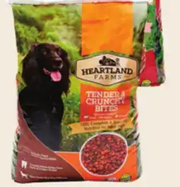 Dollar General Heartland Farms Dog Food Tender & Crunchy 24 lb., Grilled Favorites 28 lb. or Savory Gravy 30 lb offer