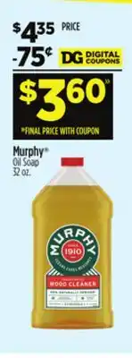 Dollar General Murphy Oil Soap offer