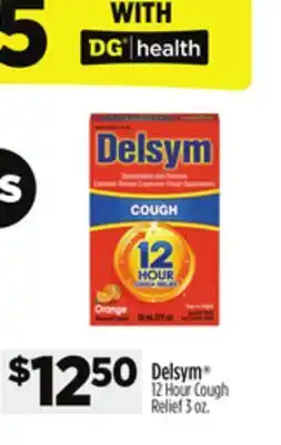 Dollar General Delsym 12 Hour Cough Relief offer