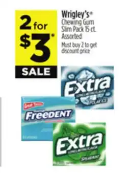 Dollar General Wrigley's Chewing Gum offer