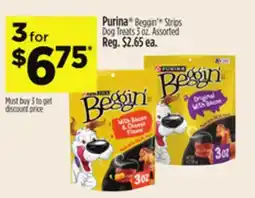 Dollar General Purina Beggin' Strips Dog Treats offer