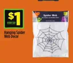 Dollar General Hanging Spider Web Decor offer