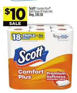 Dollar General Scott Comfort Plus Bath Tissue offer