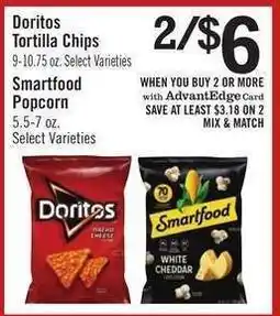 Price Chopper Doritos Tortilla Chips offer