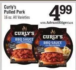 Price Chopper Curly's Pulled Pork offer