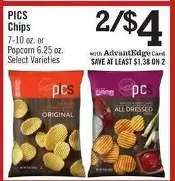 Price Chopper PICS Chips offer