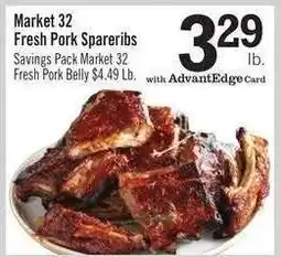 Price Chopper Market 32 Fresh Pork Spareribs offer
