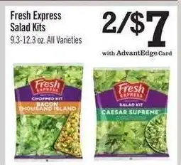 Price Chopper Fresh Express Salad Kits offer