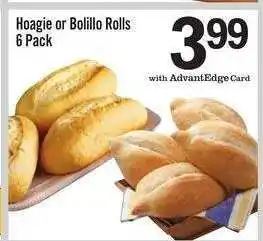 Hoagie or Bolillo Rolls 6 Pack